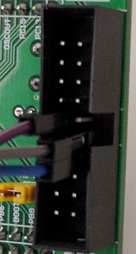 The Debug Adapter Wired - Dev Board Side